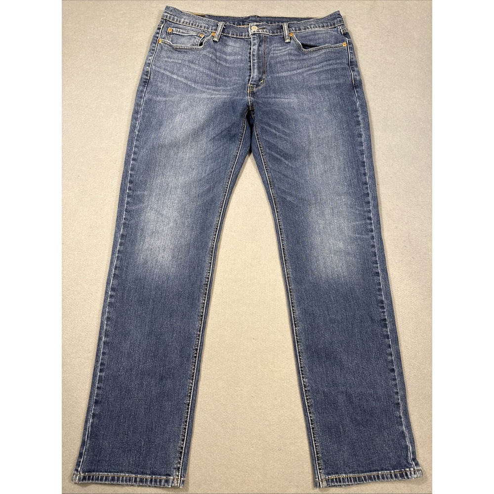 Levis 541 Jean Men 36x34 Blue Loose Straight Fit Relaxed Stretch Denim MED Wash